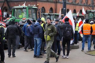 Strajk rolników w Bydgoszczy [ZDJĘIA]