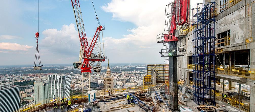 Kończą budowę najwyższego budynku w Unii Europejskiej