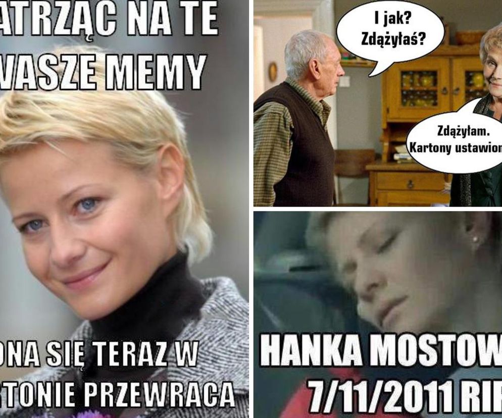 Hanna Mostowiak i kartony - MEMY