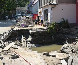 Skutki powodzi w Stroniu Śląskim