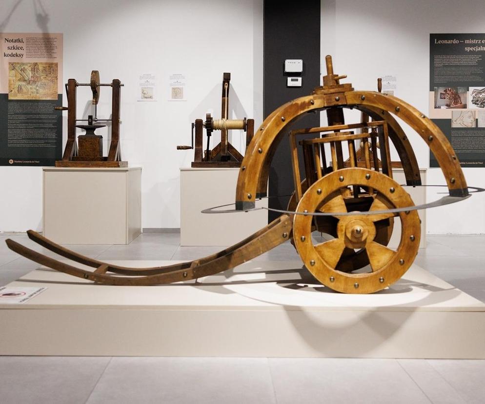 Machiny Leonarda da Vinci – wystawa niezwykłych wynalazków w Tarnowie 