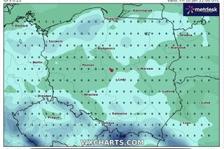 Bąbel zimna nad Polską