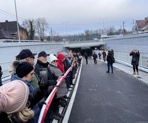 Tunel pod torami w Sulejówku