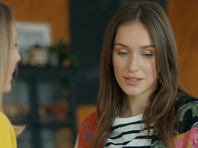 Barwy szczęścia, odcinek 3154: Grażyna (Kinga Suchan), Madzia (Natalia Sierzputowska)