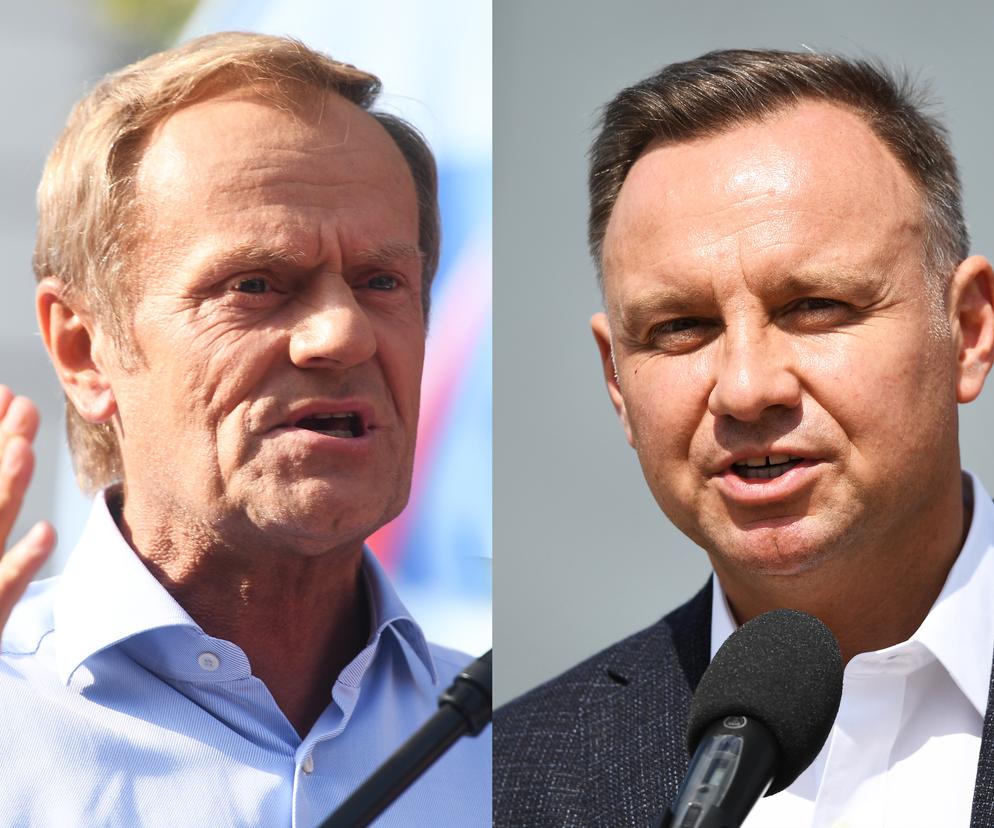 Donald Tusk, Andrzej Duda