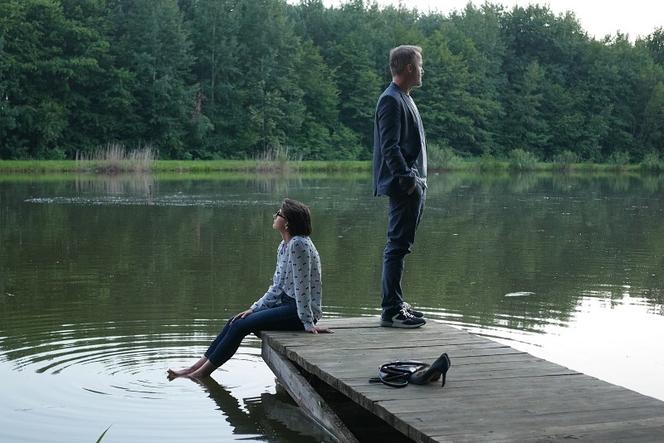 Pierwsza miłość odc. 3117. Bartek (Rafał Kwietniewski), Wanda (Monika Pikuła)