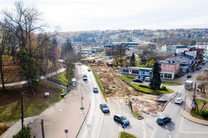 Budowa wiaduktu Starachowice Zachodnie - Listopad 2023