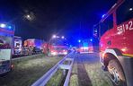 Śmiertelny wypadek na A1 pod Zgierzem. Zderzyły się trzy pojazdy, w tym dwa tiry [ZDJĘCIA].