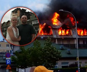 Uciekli z 3-letnią córką bez butów! Pożar w Ząbkach zniszczył im życie