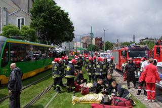 Poznań: Zderzenie dwóch tramwajów