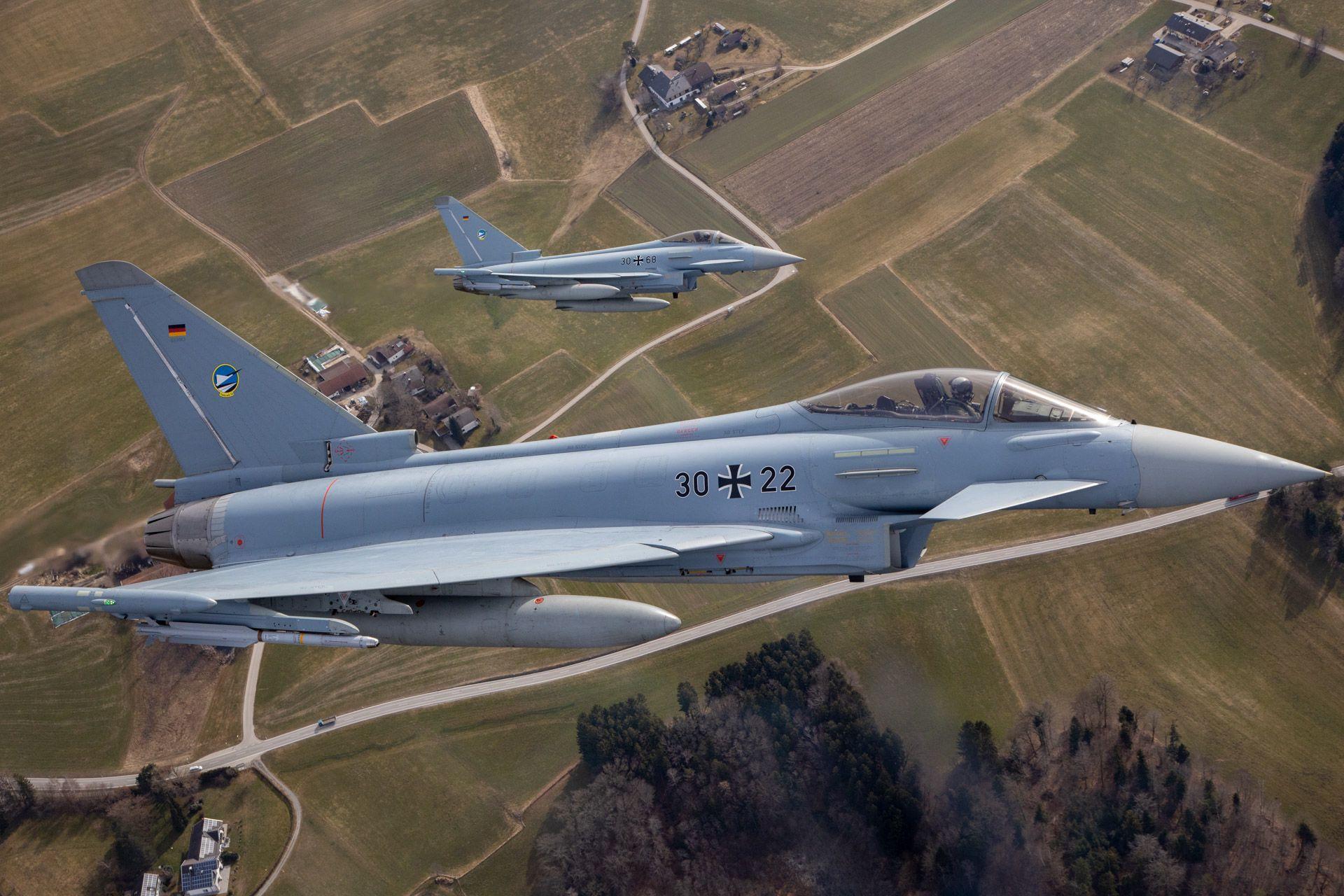Niemiecki Eurofighter Typhoon