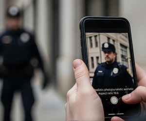 Publikacja wizerunku policjanta. Ile kosztuje takie nagranie w sieci?