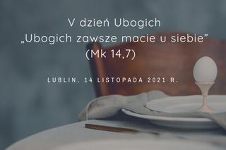Lublin - stół, 500 osób i Światowy Dzień Ubogich