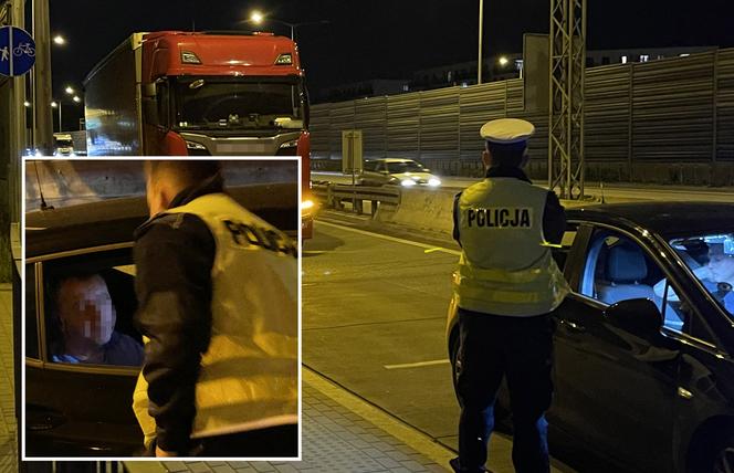 Pijany jak bela zajeżdżał innym drogę wielką ciężarówką. Ledwo stał na nogach   Dzięki