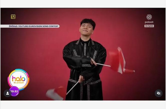 Johannes Pietsch w "Halo, tu Polsat"