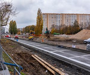 Budowa tramwaju na Stegny w Warszawie