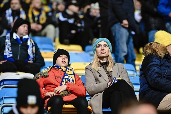 Arka Gdynia - Lech Poznań: Zdjęcia kibiców z meczu 15. kolejki PKO BP Ekstraklasy