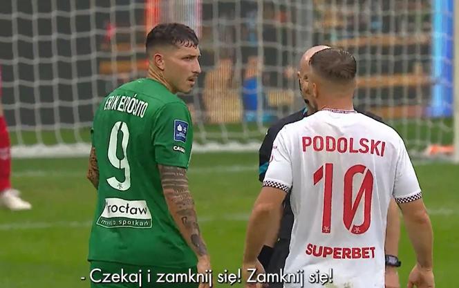Lukas Podolski i Erik Exposito