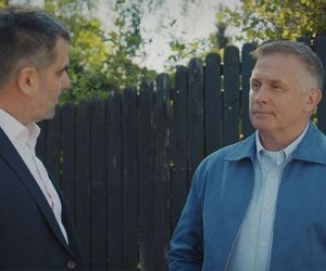 M jak miłość odc. 1878. Artur Rogowski (Robert Moskwa), lekarz Marek (Tomasz Traczyński)