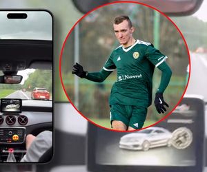 23-letni polski piłkarz pędził prawie 200 km/h w terenie zabudowanym! Wpadł przez kolegę
