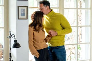 Barwy szczęścia odc. 3186. Kasia (Katarzyna Glinka), Mariusz (Rafał Cieszyński)