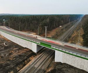 W Myszkowie otwarto nowy wiadukt nad linią kolejową Warszawa Zachodnia - Katowice
