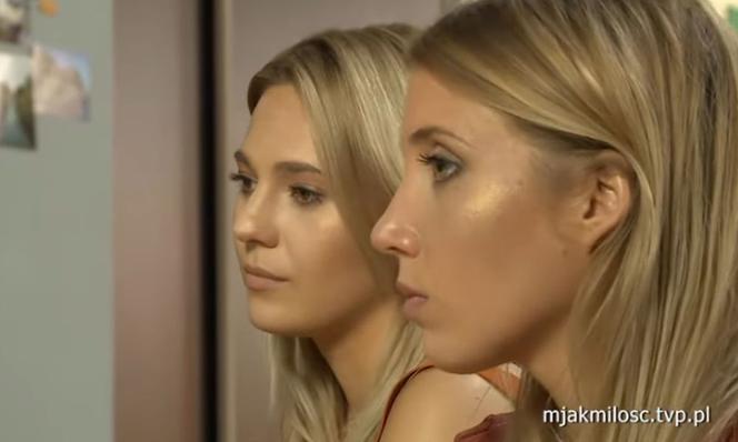 M jak miłość. Julka (Joanna Kuberska), Aga (Ina Sobala)