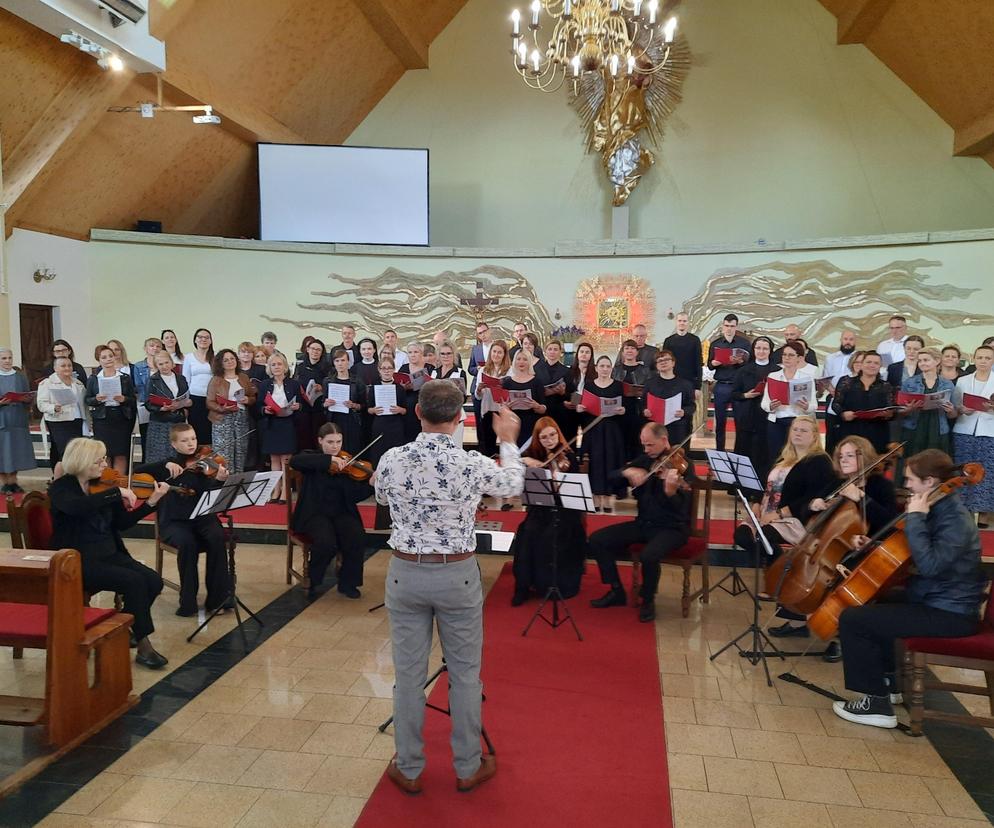 Na zakończenie warsztatów muzyki liturgicznej odbył się koncert w kościele pw. św. Ignacego Loyoli w Koszalinie