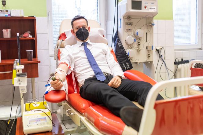Marcin Ociepa oddał 12 litrów krwi