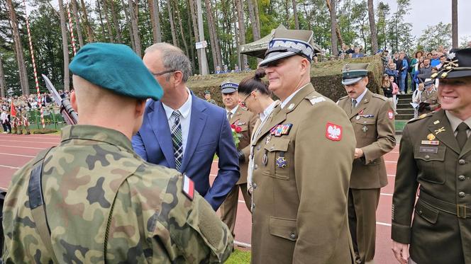 Przysięga wojskowa w Złocieńcu