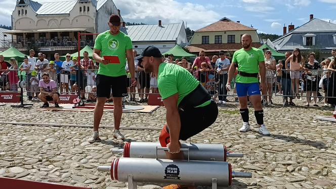 Zawody strongmanów w Starym Sączu