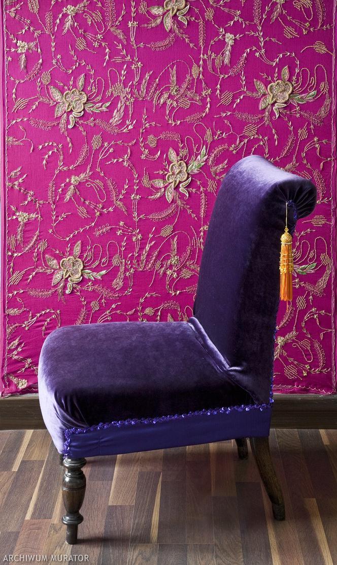 Krzesło tapicerowane Ludwik Filip