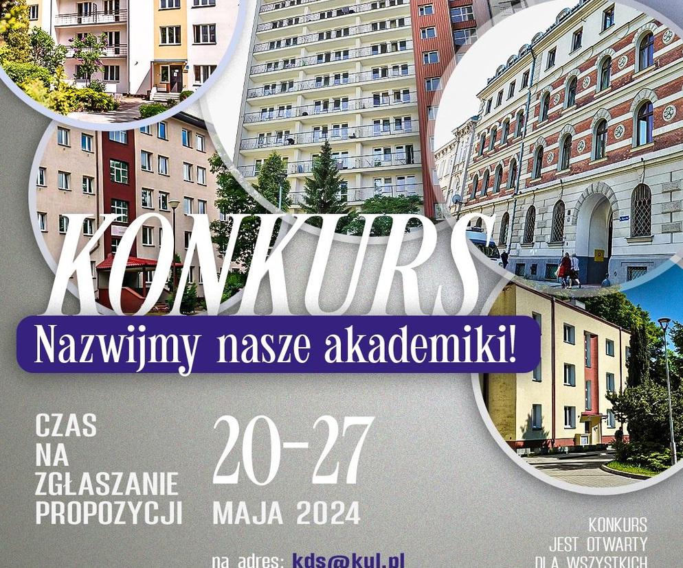 Konkurs dla studentów na nazwy akademików na KUL 