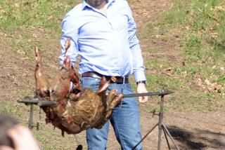 Miłość Rusin na trawie