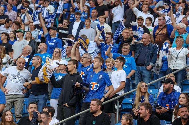 Lech Poznań - Śląsk Wrocław. Tak bawili się kibice na Enea Stadionie