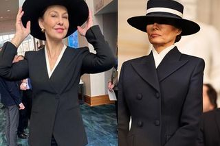 Anna Popek niczym Melania Trump. Wystroiła się na prawdziwą damę