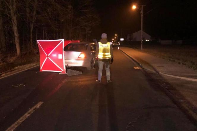 TRAGEDIA na drodze w Hucie Komorowskiej. Nie żyje pieszy 