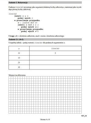 Matura 2017 informatyka. ARKUSZE poziom rozszerzony cz. 1 i 2