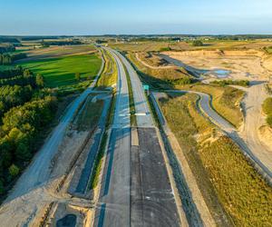 Obwodnica Łomży - plac budowy w sierpniu 2024