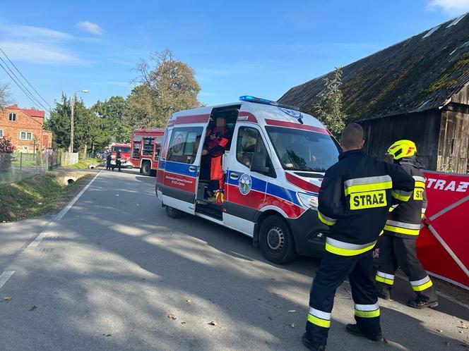  Humniska. Tragiczny wypadek. Nie żyje dziecko [Galeria]