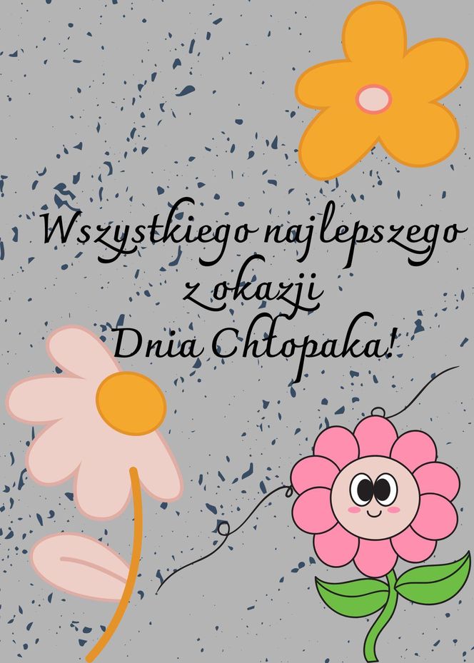 Kartka z życzeniami na Dzień Chłopaka
