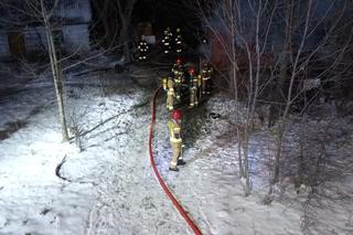 Lubelskie. Nad ranem dom stanął w ogniu. W pogorzelisku znaleziono zwłoki mężczyzny