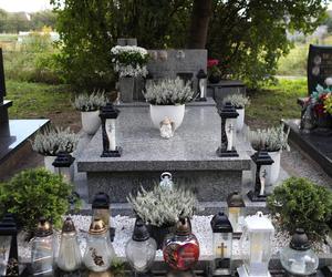 Grob syna Sylwii Peretti
