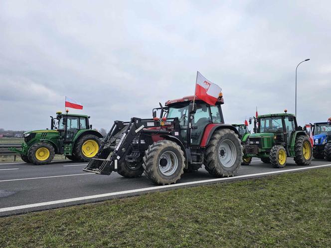 Protest rolników na Podkarpaciu