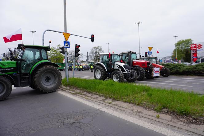 Protest rolników - 12.04.24