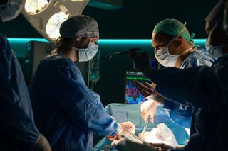 Na dobre i na złe odc. 959 finał sezonu. Andrzej Falkowicz (Michał Żebrowski), Jakub Dobry (Mateusz Kmiecik)