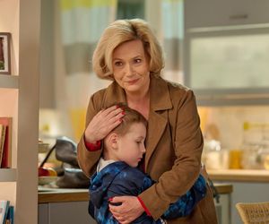 Na Wspólnej odc. 4055: Danka (Lucyna Malec), Szymek (Ksawery Kamiński)