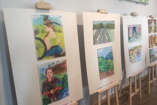 Pracę na konkurs Zarażeni rowerem - zainspirowani Malczewskim