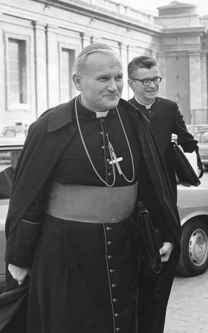 Jan Paweł II i Joaquin Navarro-Valls 