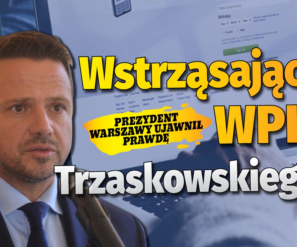 Wstrząsający wpis Trzaskowskiego!